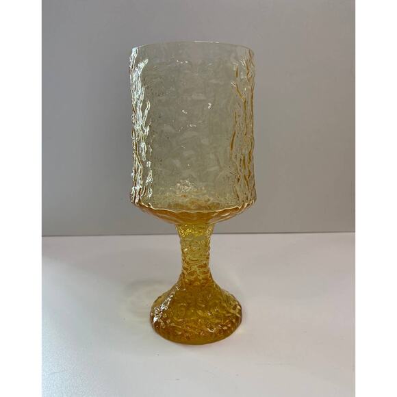 Vintage Lenox Impromptu Yellow water glasses Stemware set of 6 - Picture 3 of 6